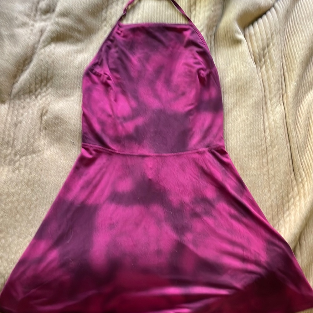 RVCA Velvet Halter Dress